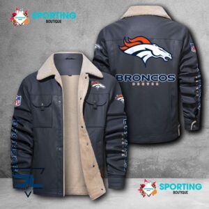 Denver Broncos NFL Style Leather Jacket For Fans