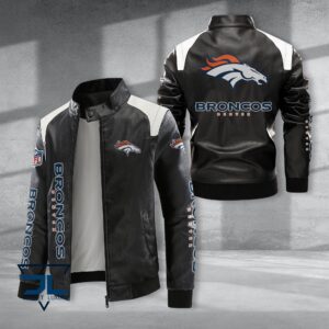 Denver Broncos NFL Style Leather Jacket For Fans