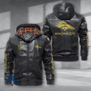Denver Broncos NFL Style Leather Jacket For Fans