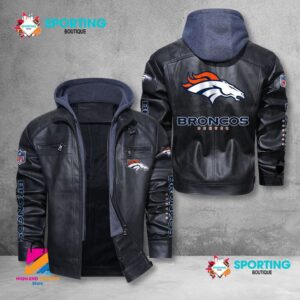 Denver Broncos NFL Style Leather Jacket For Fans