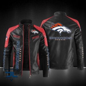 Denver Broncos NFL Style Leather Jacket For Fans
