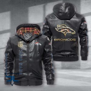 Denver Broncos NFL Style Leather Jacket For Fans
