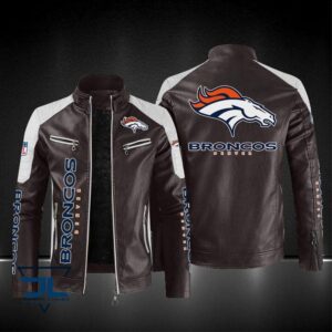 Denver Broncos NFL Style Leather Jacket For Fans