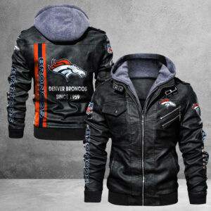Denver Broncos NFL Style Leather Jacket For Fans
