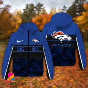 Denver Broncos NFL Style Windbreaker Jacket For Fans