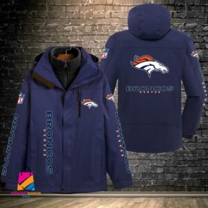 Denver Broncos NFL Style Windbreaker Jacket For Fans