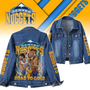 Denver Nuggets NBA Denim Jacket Gift For Fans