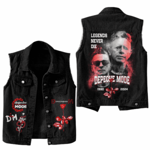 Depeche Mode Music Style Sleeveless Jacket For Fans