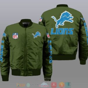 Detroit Lions NFL Style Bomber Jacket For Fans