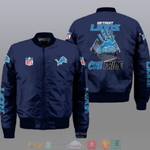 Detroit Lions NFL Style Bomber Jacket For Fans
