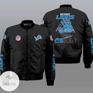 Detroit Lions NFL Style Bomber Jacket For Fans