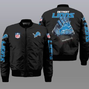 Detroit Lions NFL Style Bomber Jacket For Fans