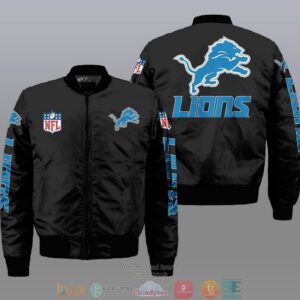 Detroit Lions NFL Style Bomber Jacket For Fans