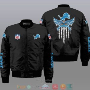 Detroit Lions NFL Style Bomber Jacket For Fans