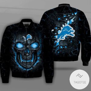 Detroit Lions NFL Style Bomber Jacket For Fans