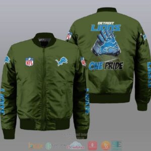 Detroit Lions NFL Style Bomber Jacket For Fans
