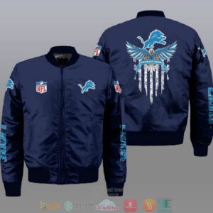 Detroit Lions NFL Style Bomber Jacket For Fans