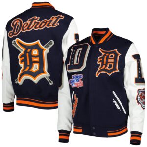 Detroit Tigers MLB Style Baseball Jacket For Fans