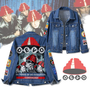 Devo Music Denim Jacket Gift For Fans