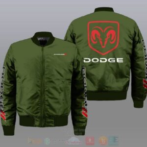 Dodge Car Style Bomber Jacket For Fans