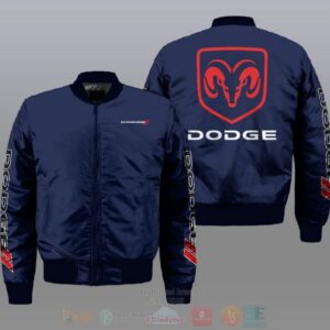 Dodge Car Style Bomber Jacket For Fans