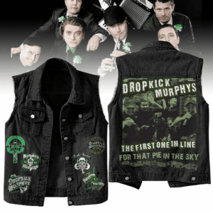 Dropkick Murphys Music Style Sleeveless Jacket For Fans