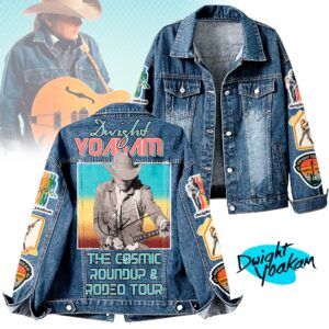 Dwight Yoakam Music Denim Jacket Gift For Fans