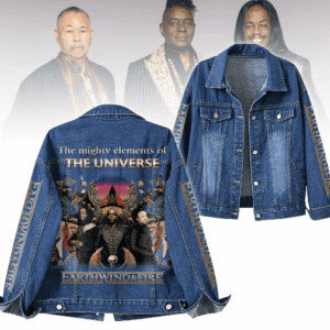 Earth, Wind & Fire Music Denim Jacket Gift For Fans