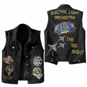 Electric Light Orchestra Music Style Sleeveless Jacket For Fans