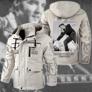 Elvis Presley Music Style Parka Jacket For Fans
