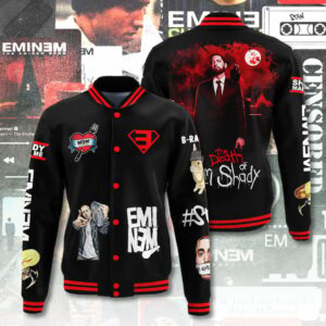 Eminem Music Style Baseball Jacket For Fans