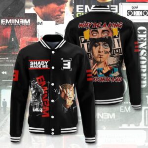 Eminem Music Style Baseball Jacket For Fans