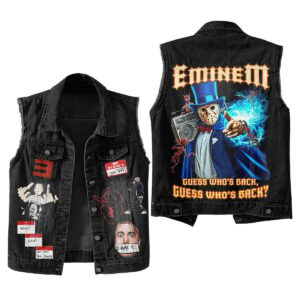 Eminem Music Style Sleeveless Jacket For Fans
