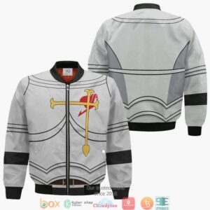 Erza Scarlet Fairy Tail Anime Anime Style Bomber Jacket For Fans