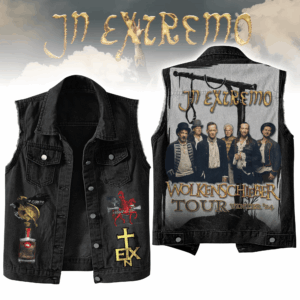 Event In Extremo Music Style Sleeveless Jacket For Fans