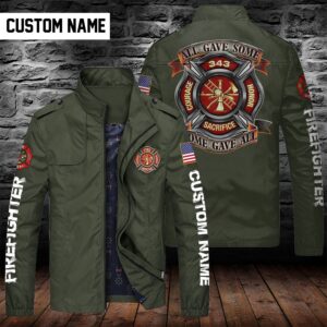 Firefighter Style Military Jacket For Fans
