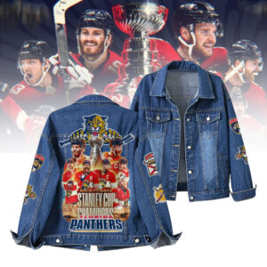 Florida Panthers NHL Denim Jacket Gift For Fans