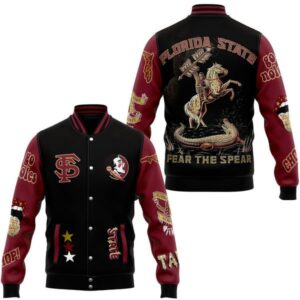 Florida State Seminoles NCAA Style Baseball Jacket For Fans