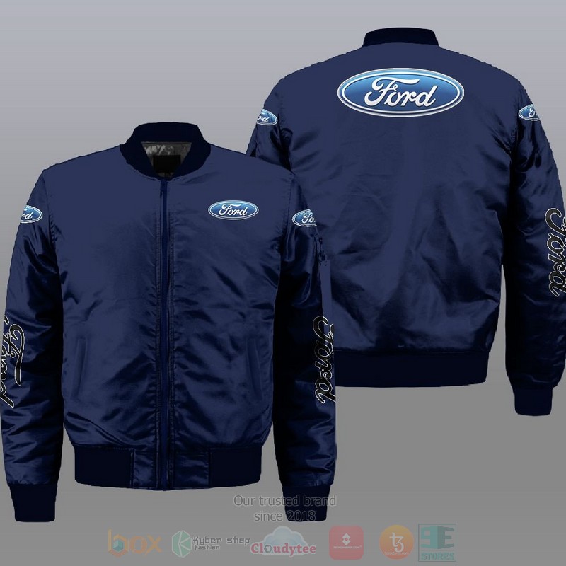 Ford Car Style Bomber Jacket For Fans