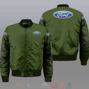 Ford Car Style Bomber Jacket For Fans