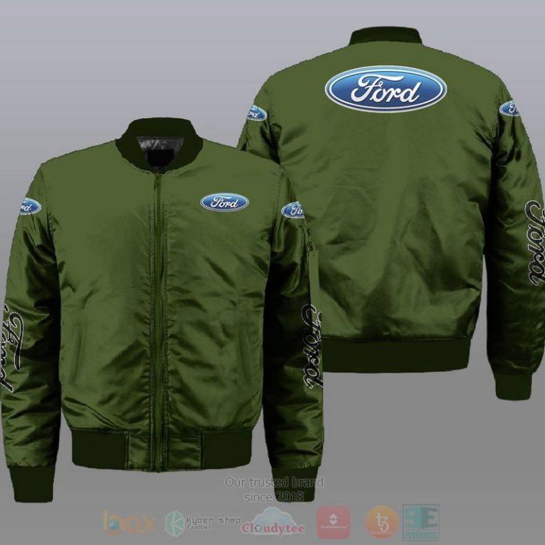 Ford Car Style Bomber Jacket For Fans