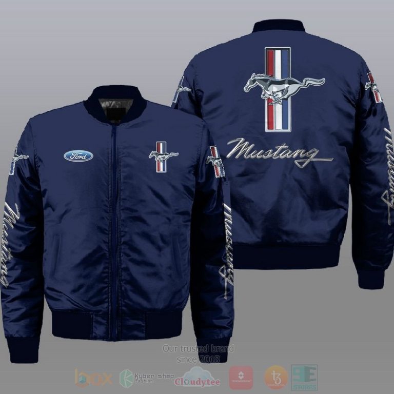 Ford Mustang Car Style Bomber Jacket For Fans