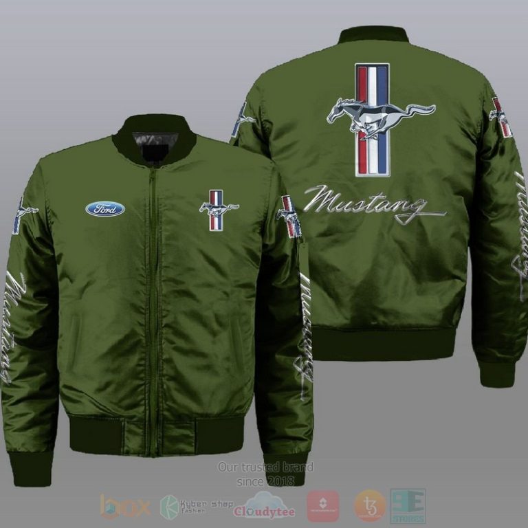 Ford Mustang Car Style Bomber Jacket For Fans