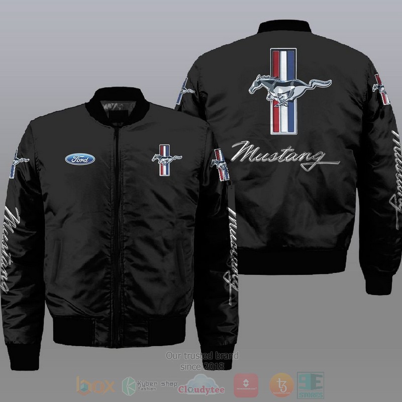 Ford Mustang Car Style Bomber Jacket For Fans