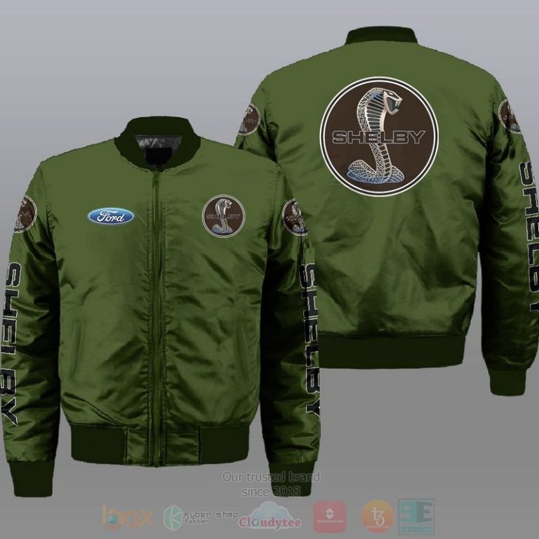 Ford Shelby Car Style Bomber Jacket For Fans