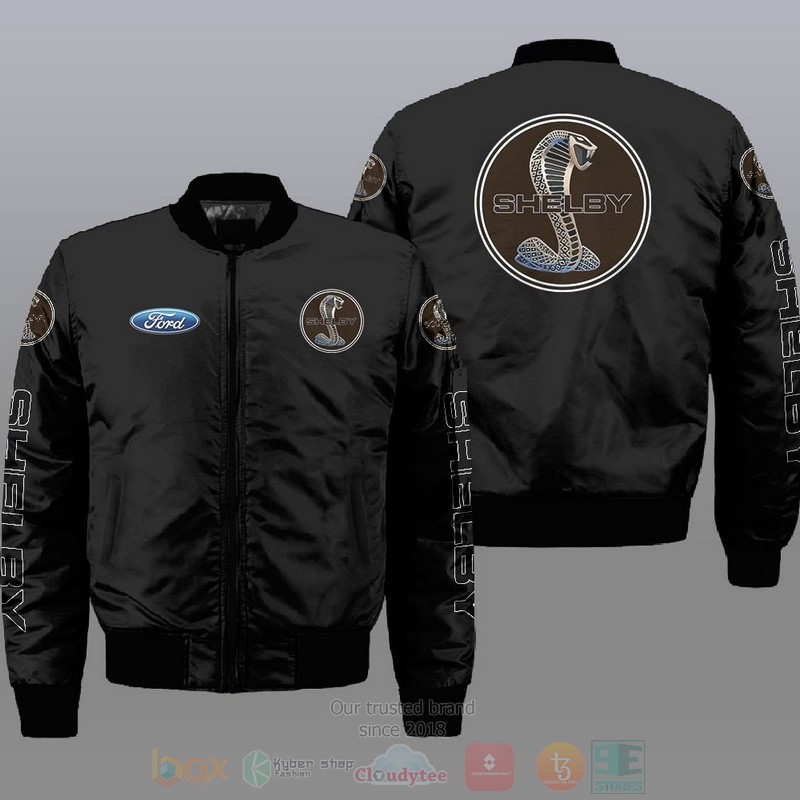 Ford Shelby Car Style Bomber Jacket For Fans