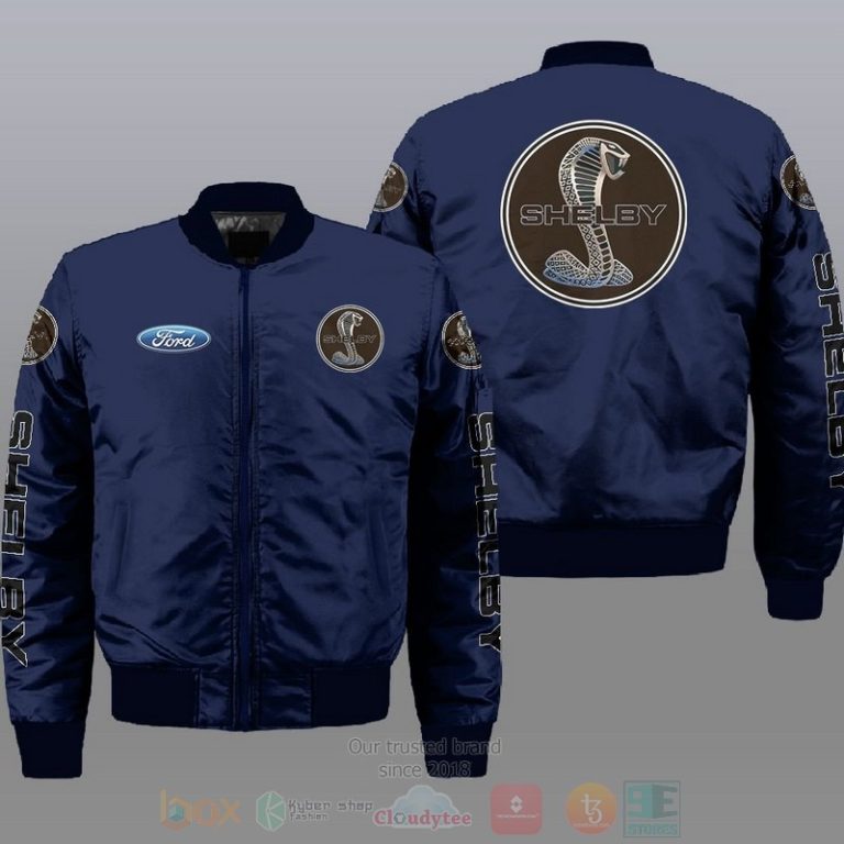 Ford Shelby Car Style Bomber Jacket For Fans
