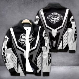 Fox Racing Car Style Bomber Jacket For Fans