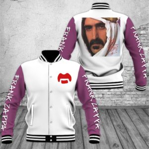 Frank Zappa Music Style Baseball Jacket For Fans