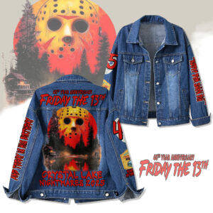 Friday the 13th Movies Denim Jacket Gift For Fans